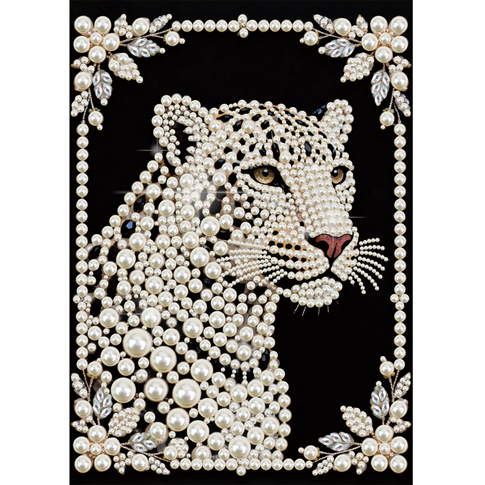Resin Craft For Beginners - Leopard Special Shaped DIY Partial Drill
