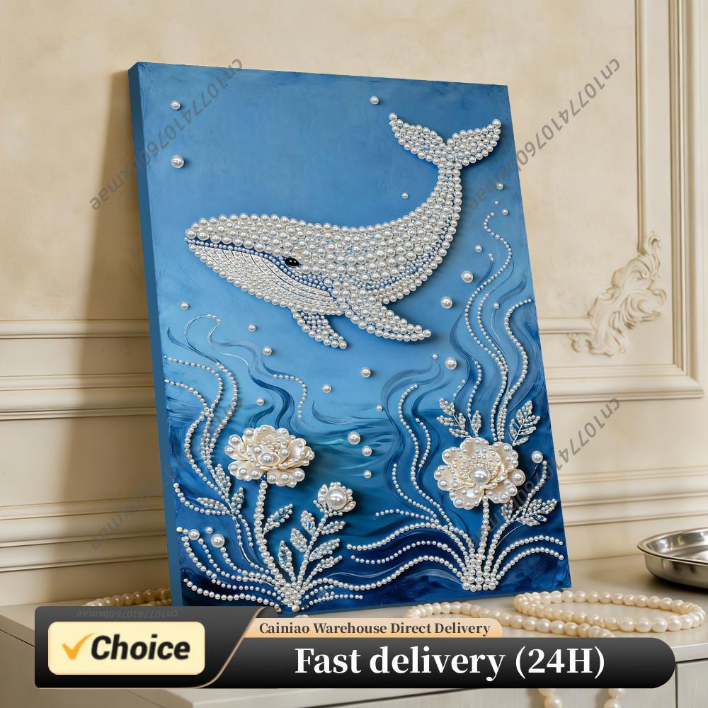Resin Craft Ideas - DIY Pearl Diamond Dots Paintings Picture