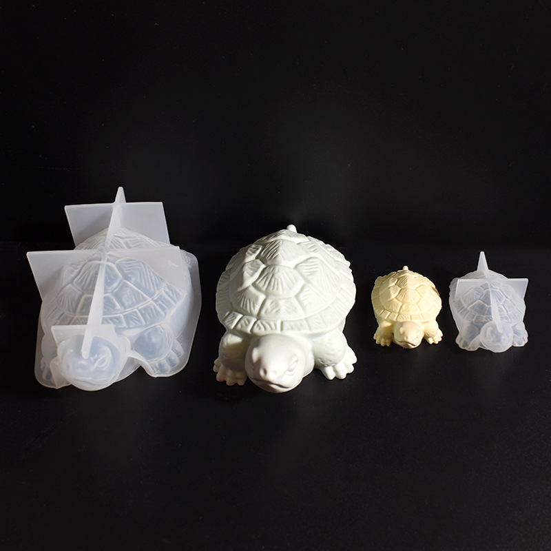 Resin Craft Ideas - 1pc 3D Sea Turtle Mold Candle