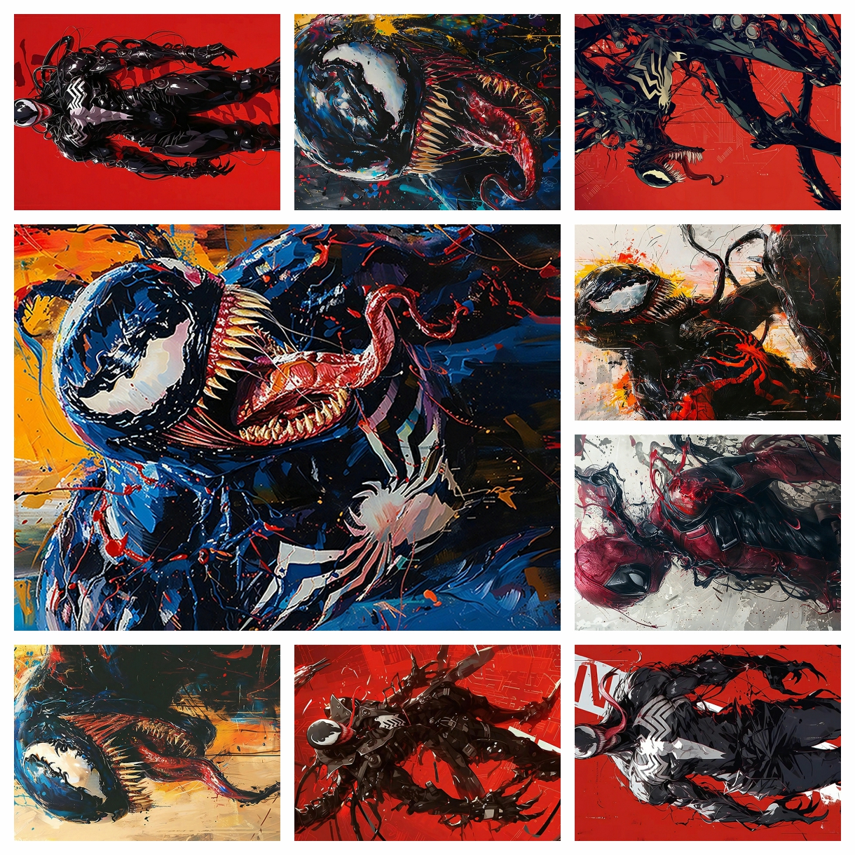 Anime Marvel venom spider-man  - Resin Craft Supplies のレビューと価格