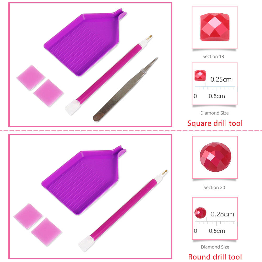 1PC frameless   DIY Diamond Pa - Resin Craft Supplies のレビューと価格