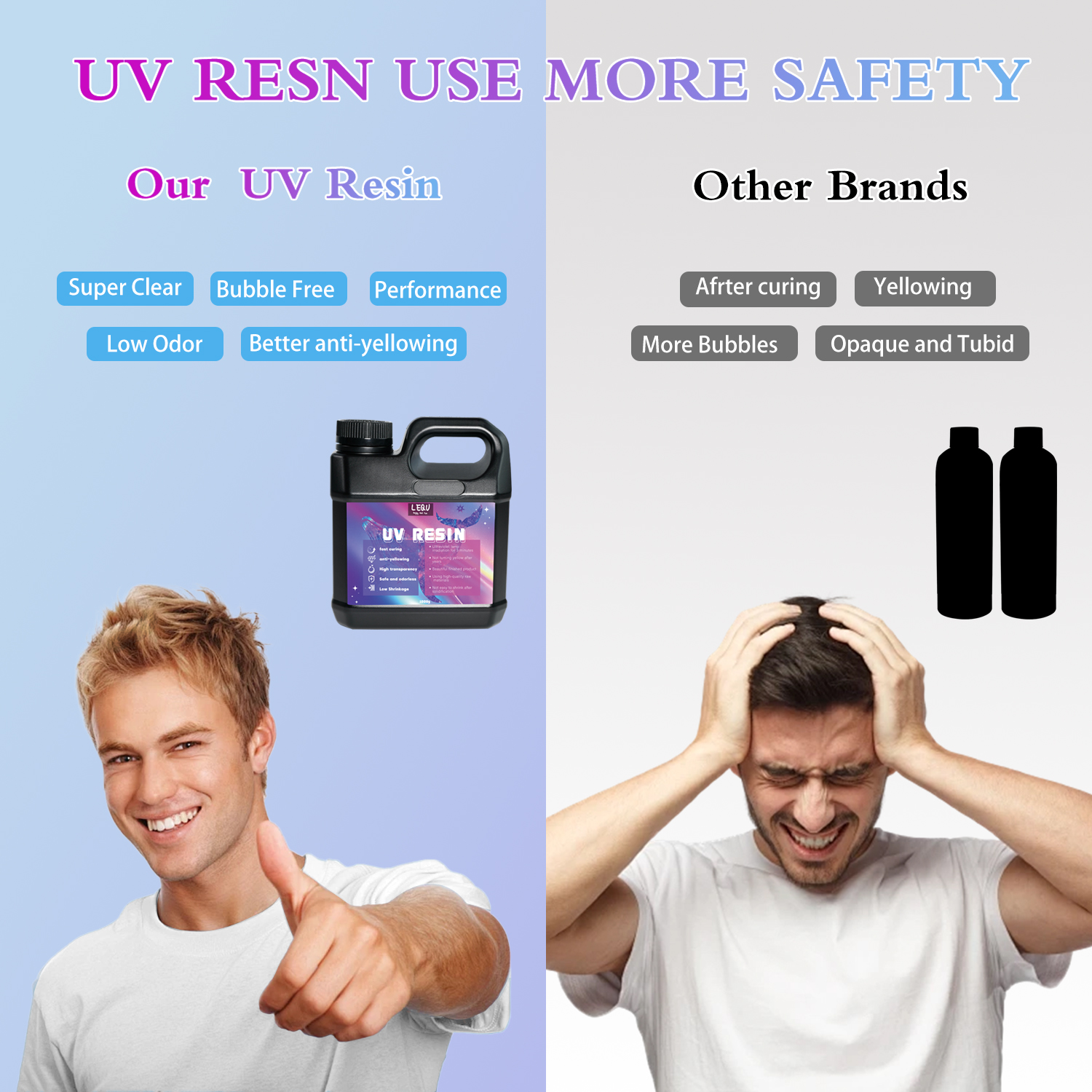 Bulk UV Resin Crystal Clear La - Epoxy Uv Resin Kit のレビューと価格