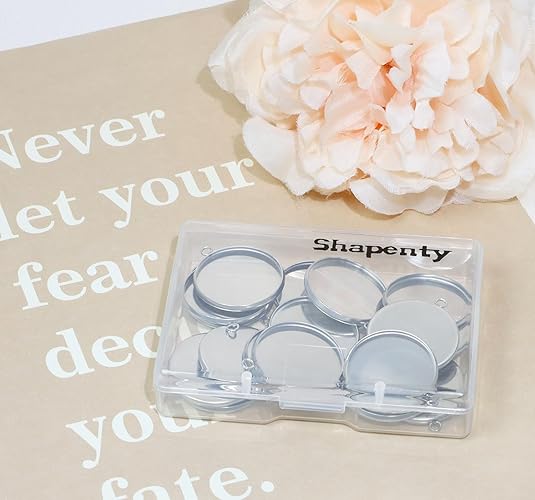 20 Pieces Stainless Steel Roun - Resin Crafts Diy のレビューと価格