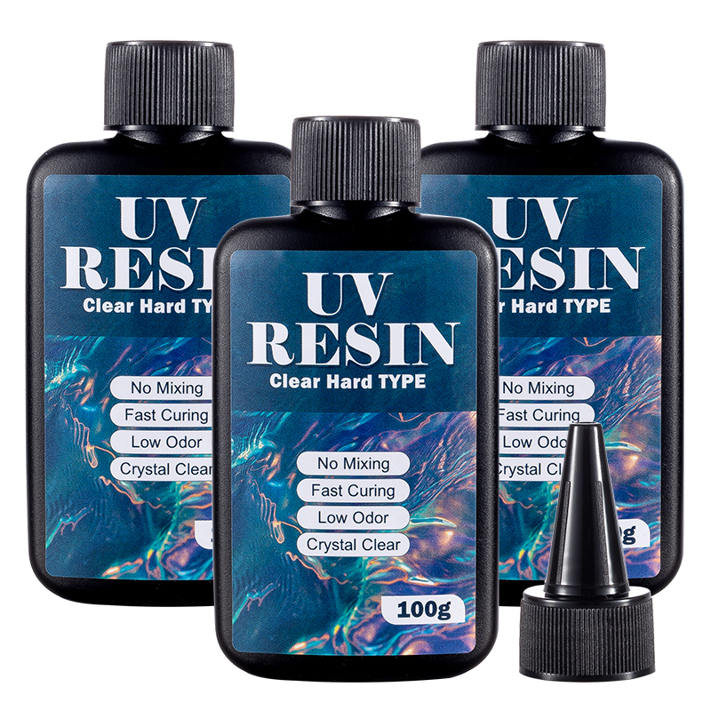 100/200/300g UV Resin Hard Typ - Epoxy Uv Resin Kit のレビューと価格
