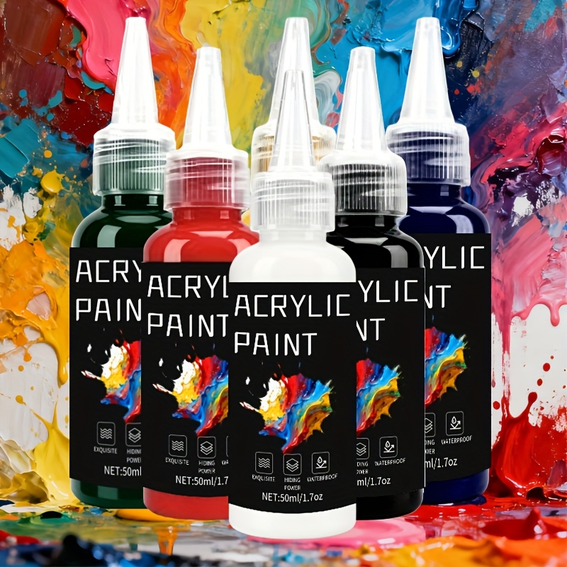 Acrylic Paint Set 6 Colors 50m - Resin Pigment Set のレビューと価格