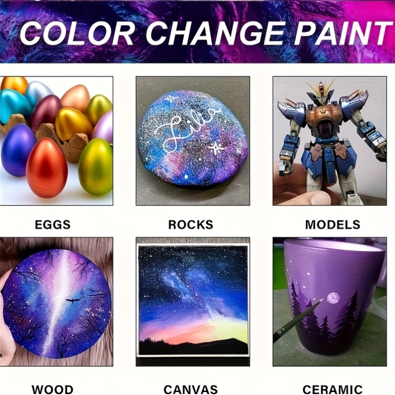 Acrylic Paint Set 6 Colors 50m - Resin Pigment Set のレビューと価格