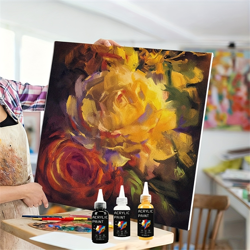 Acrylic Paint Set 6 Colors 50m - Resin Pigment Set のレビューと価格