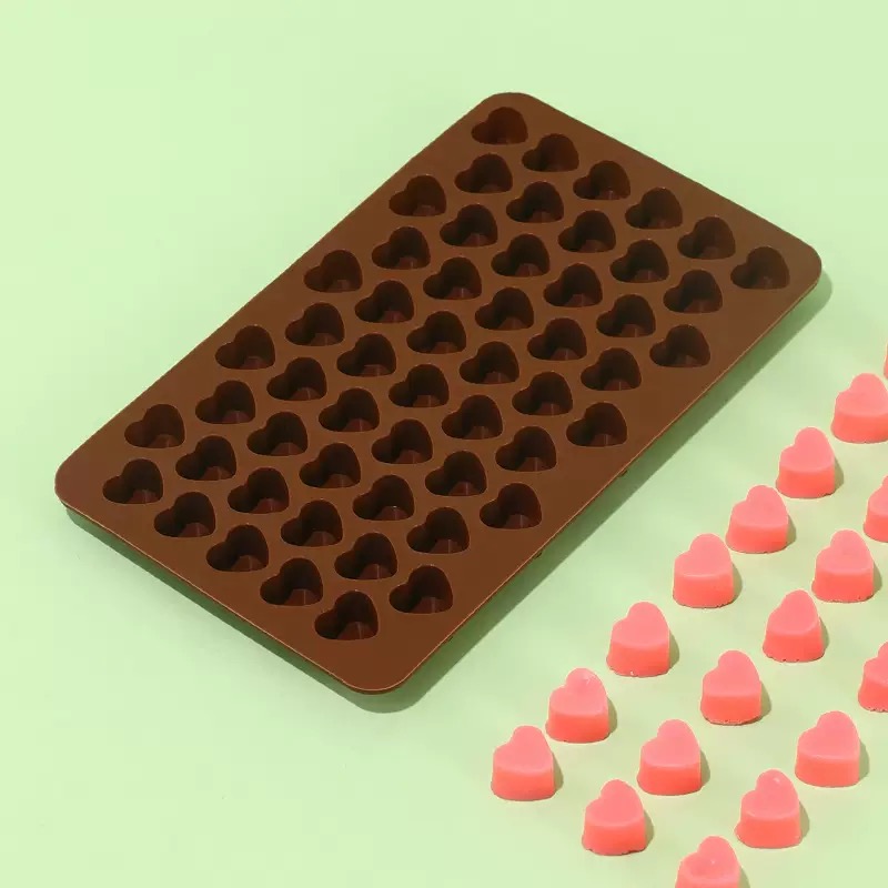 55Cavities Small Heart Silicon - Silicone Mold Tray のレビューと価格