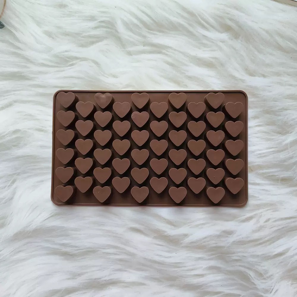 55Cavities Small Heart Silicon - Silicone Mold Tray のレビューと価格