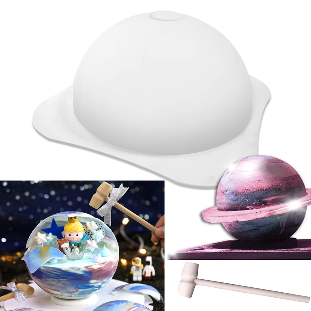 1/3pcs Large Silicone Hemisphe - Coaster Mold Round のレビューと価格
