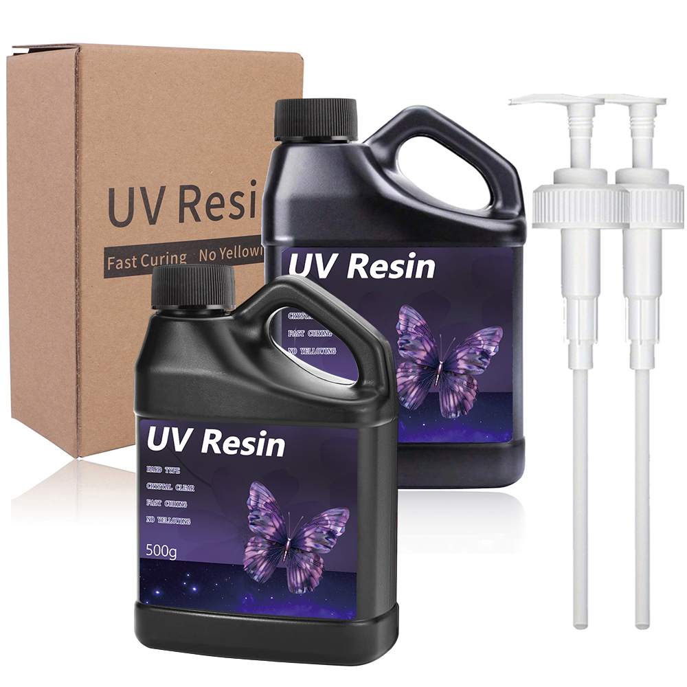UV Resin-Bulk Upgraded Crystal - Epoxy Uv Resin Kit のレビューと価格