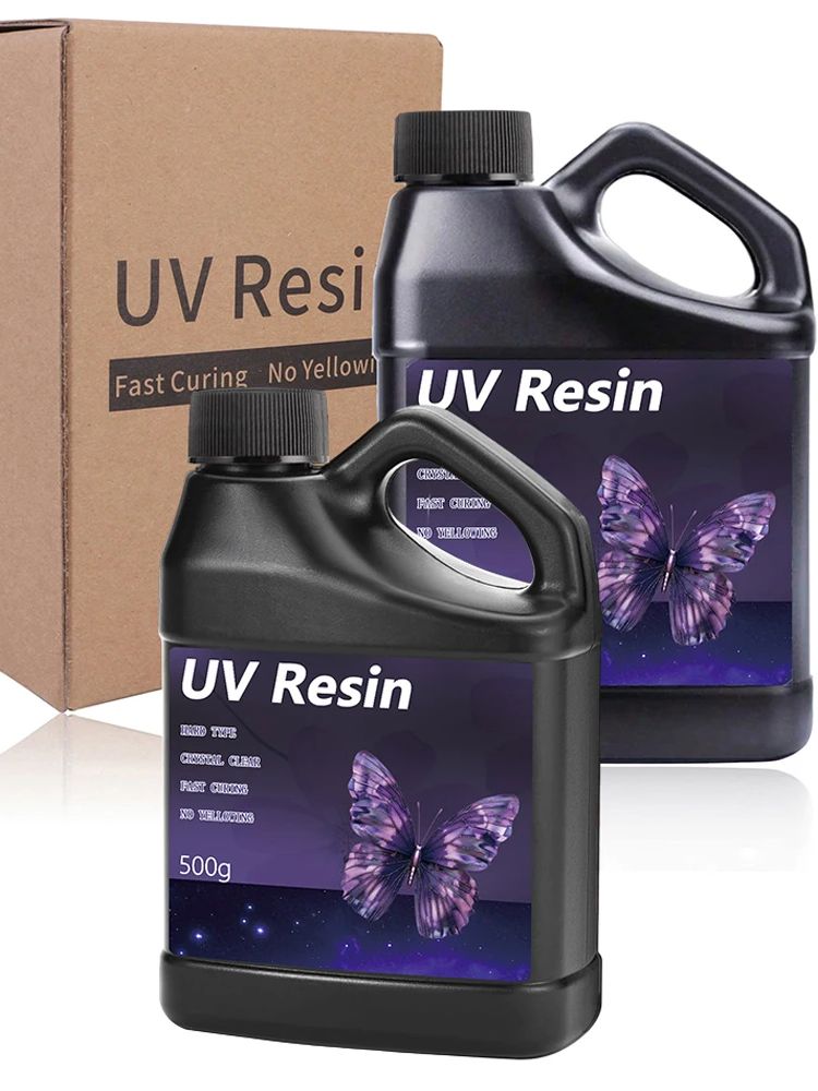 UV Resin-Bulk Upgraded Crystal - Epoxy Uv Resin Kit のレビューと価格