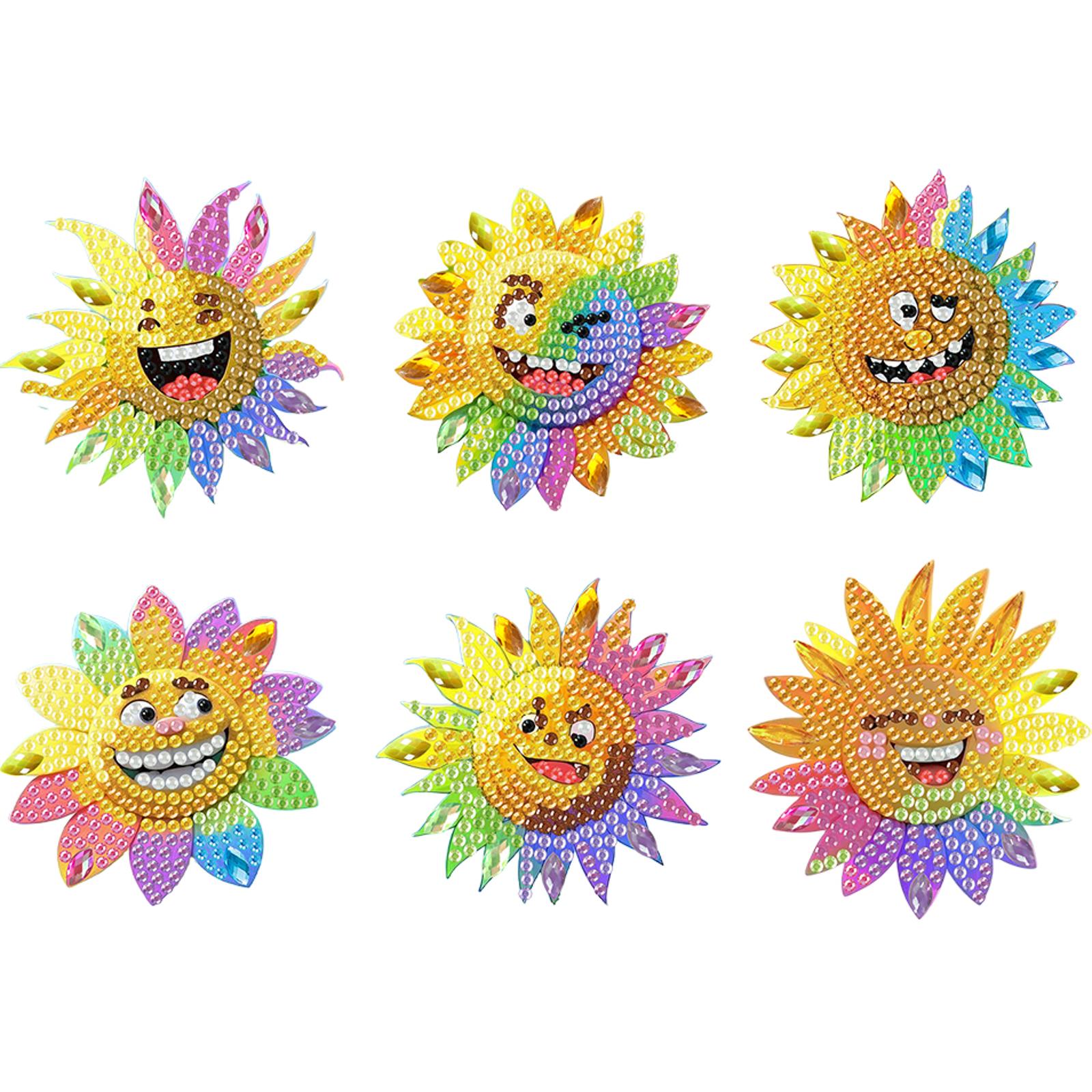 6Pcs Diamond Painting Refriger - Resin Craft For Beginners のレビューと価格