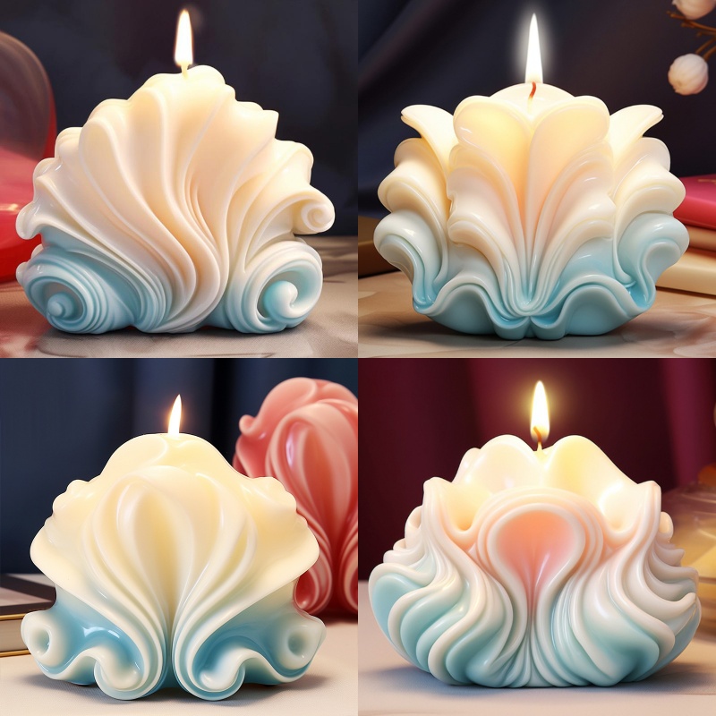 Ocean Shell Silicone Molds Han - Resin Ocean Wave Mold のレビューと価格