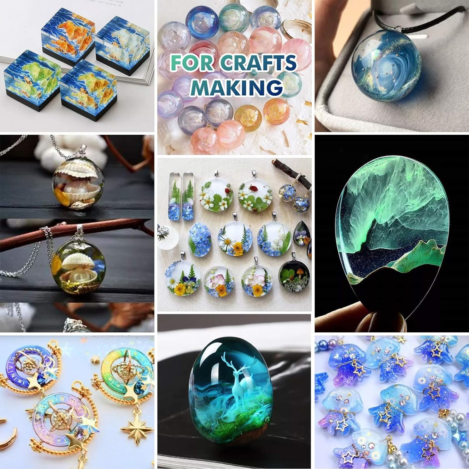 300g UV Resin Clear,Hard,Upgra - Epoxy Uv Resin Kit のレビューと価格