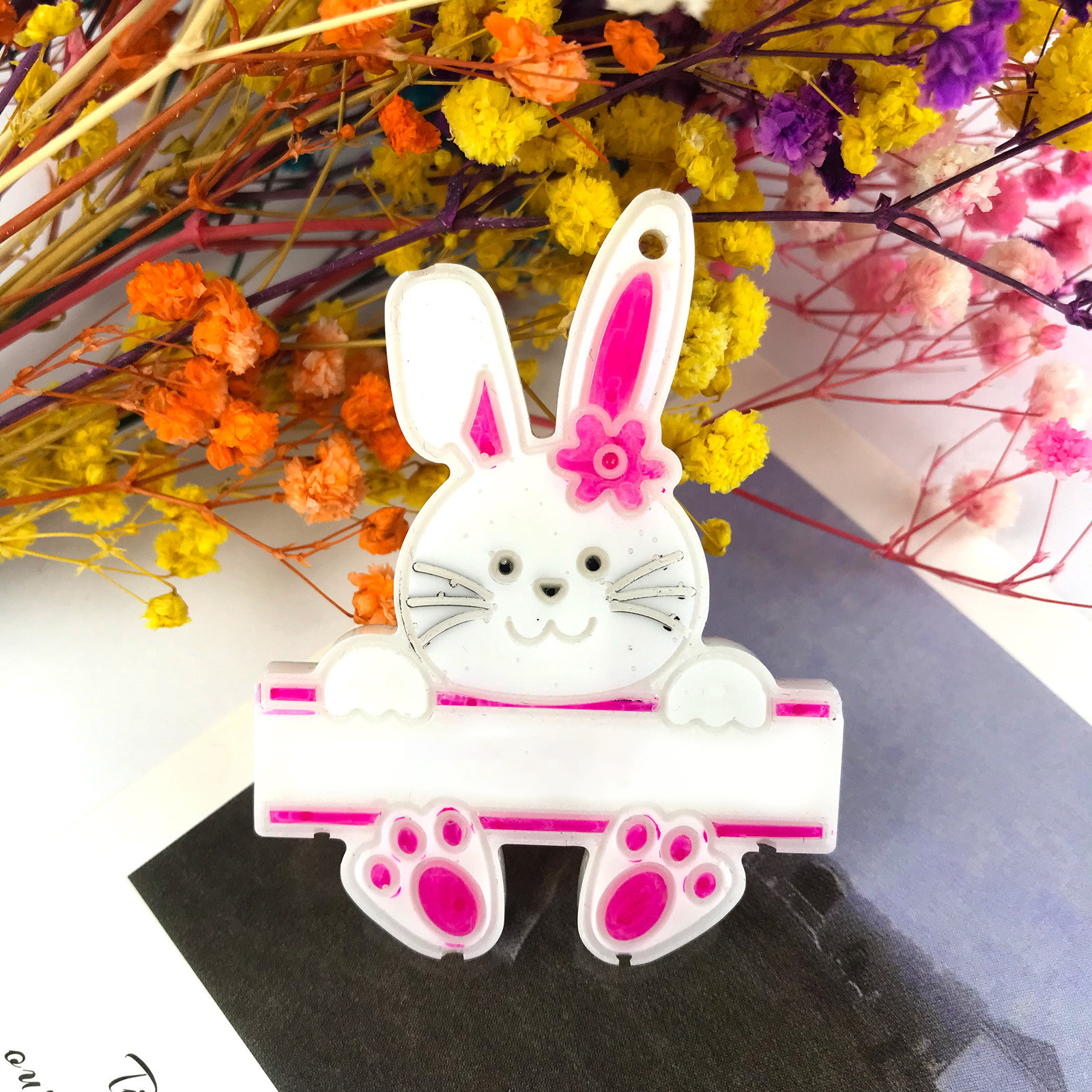 2pcs Rabbit Keychain Pendant M - Resin Craft Ideas のレビューと価格