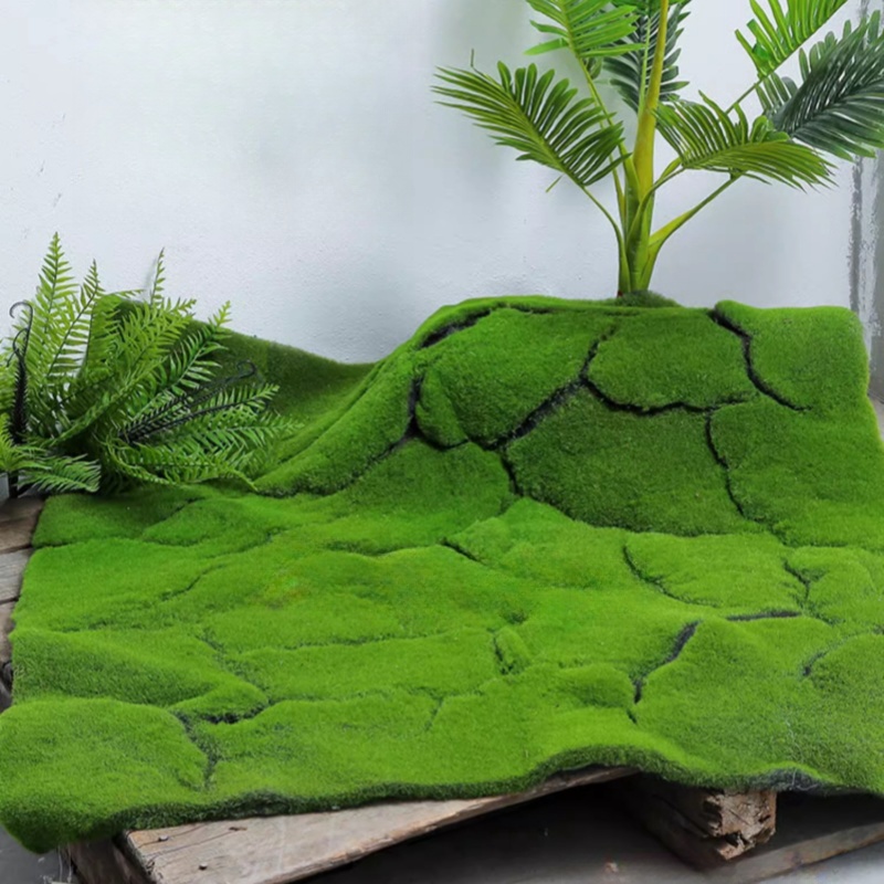 Artificial Turf Moss Simulatio - Terrarium Moss Art のレビューと価格