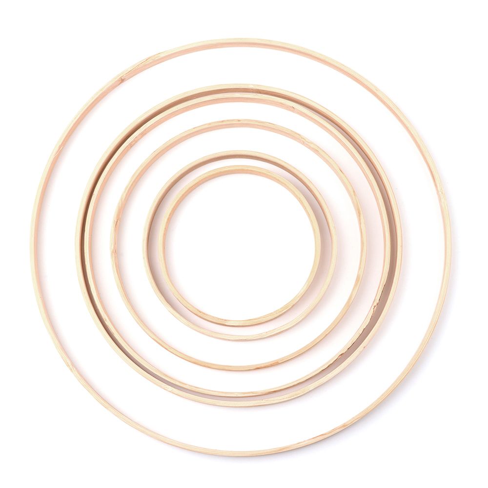 10Pcs 10/12/15/18/20/26cm Ring - Wood Ring Blank のレビューと価格