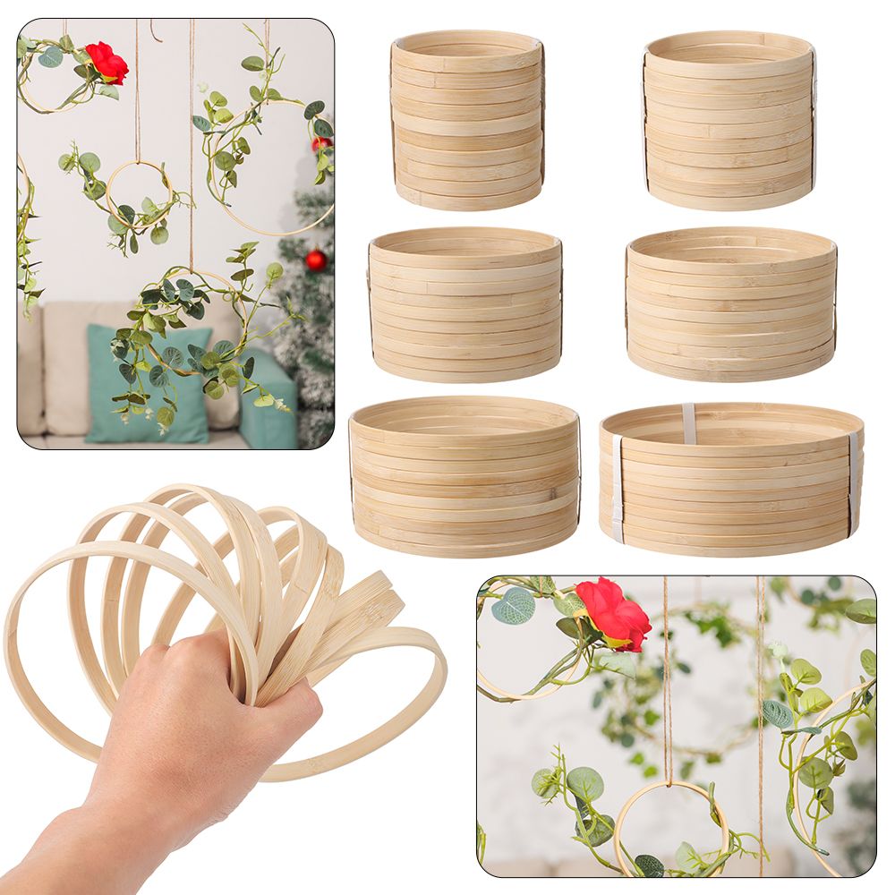 10Pcs 10/12/15/18/20/26cm Ring - Wood Ring Blank のレビューと価格