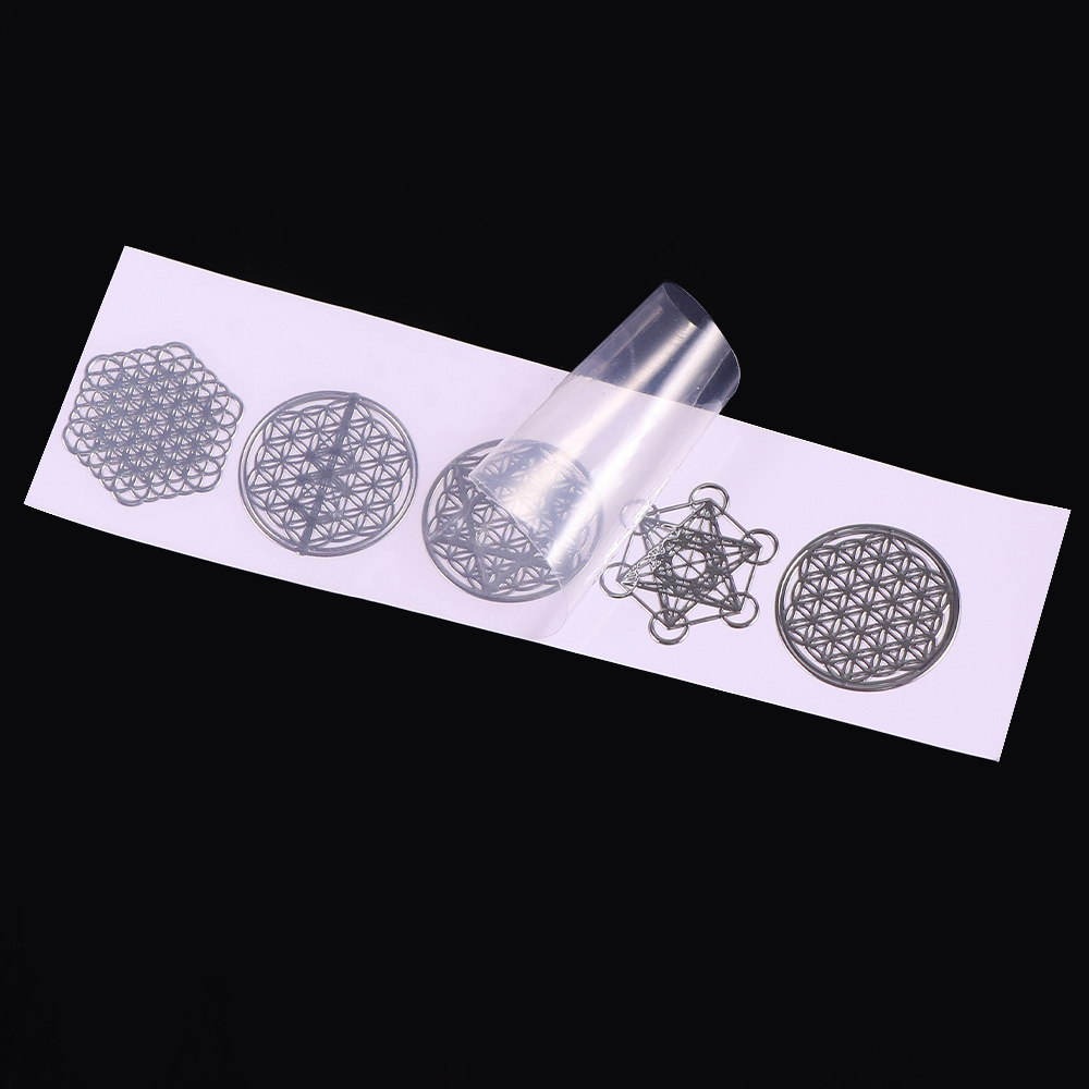 New Geometric Pattern Metal En - Flower Preservation Resin のレビューと価格