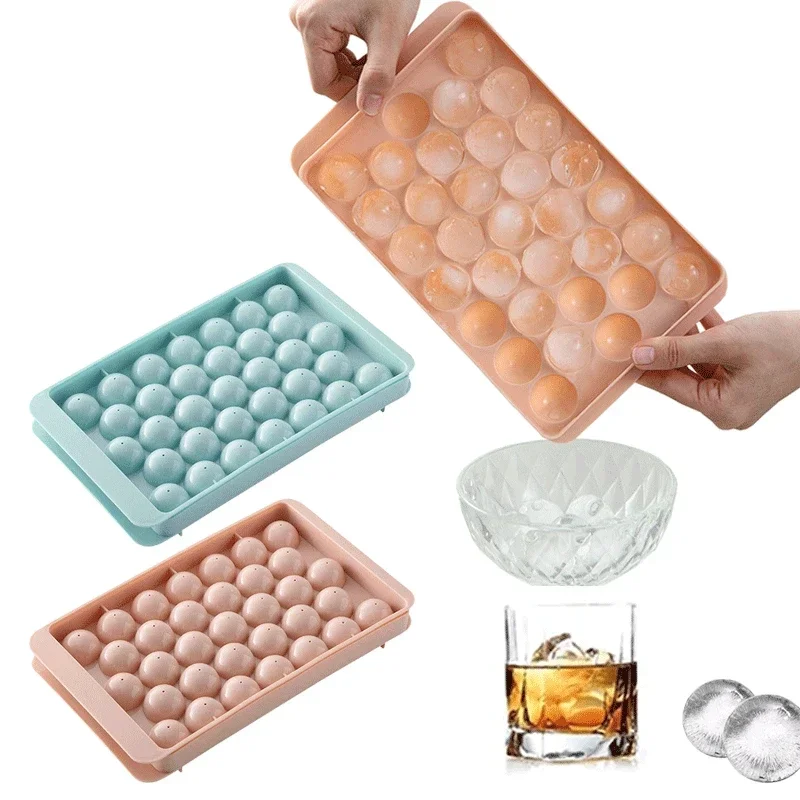 Round Ice Cube Tray Creative H - Coaster Mold Round のレビューと価格