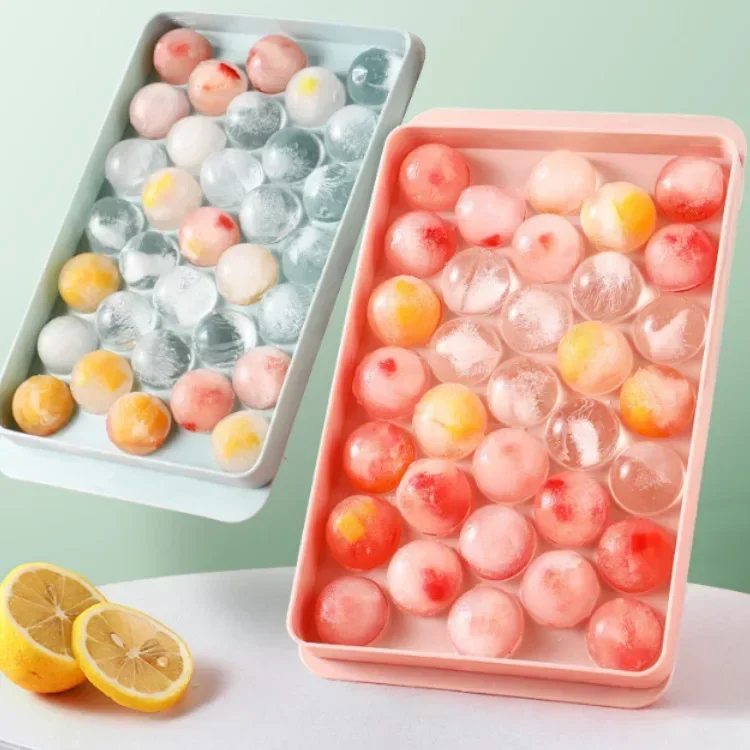 Round Ice Cube Tray Creative H - Coaster Mold Round のレビューと価格
