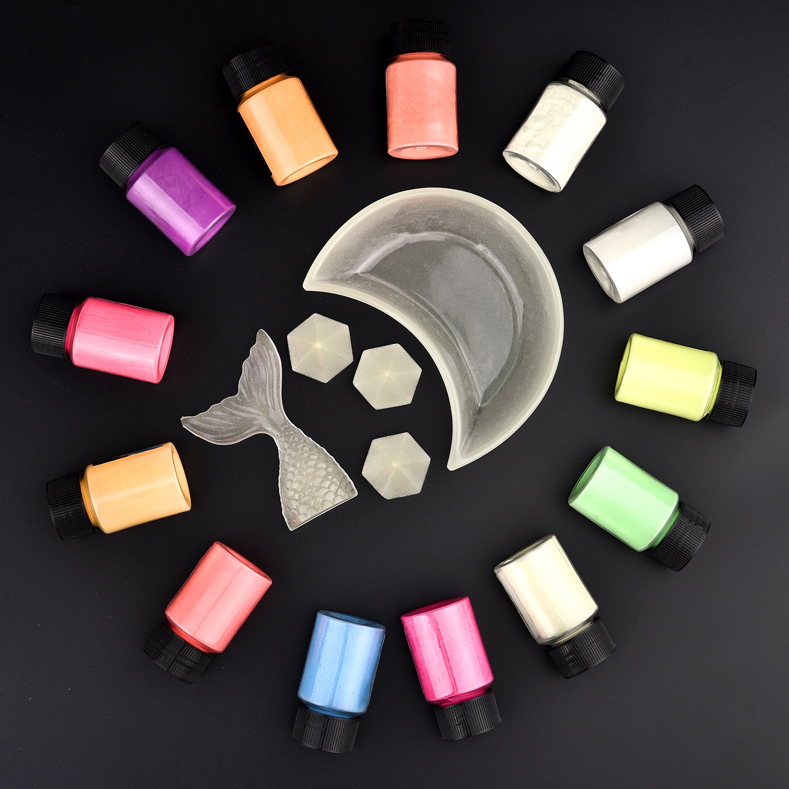 20g Long Lasting Bright Lumino - Resin Pigment Set のレビューと価格