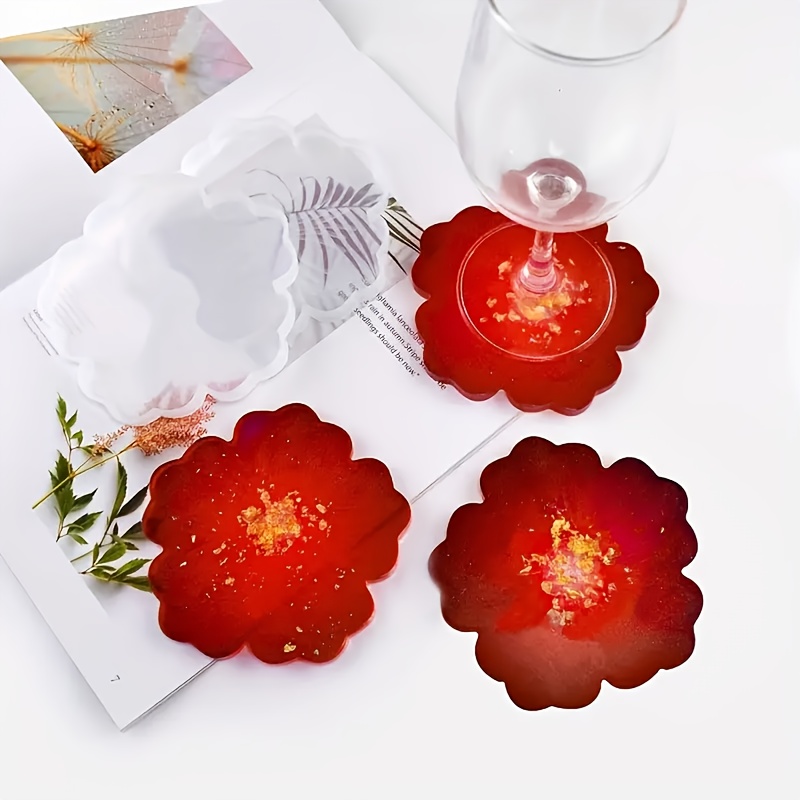 5pcs Mirror Large Flower Small - Flower Preservation Resin のレビューと価格