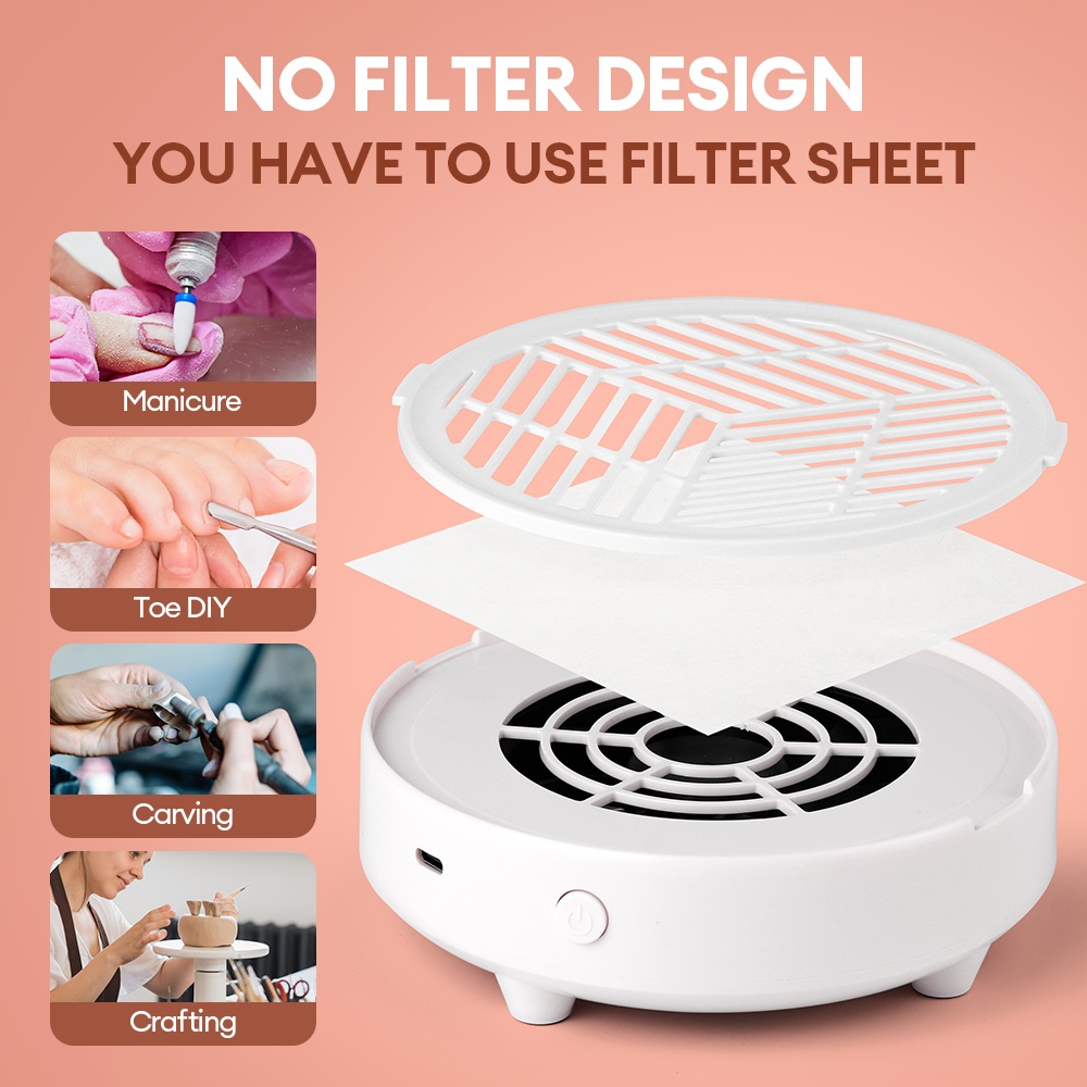 3700RPM Mini Nail Dust Extract - Vacuum Chamber Small のレビューと価格