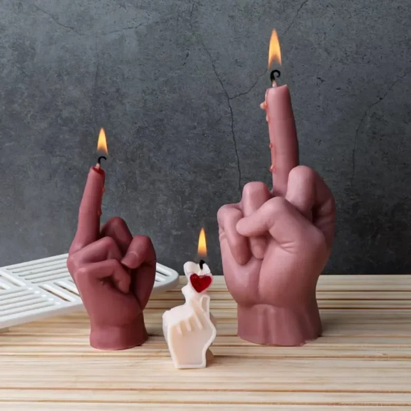 3D Middle Finger Silicone Mold - Resin Craft Ideas のレビューと価格