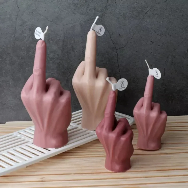 3D Middle Finger Silicone Mold - Resin Craft Ideas のレビューと価格
