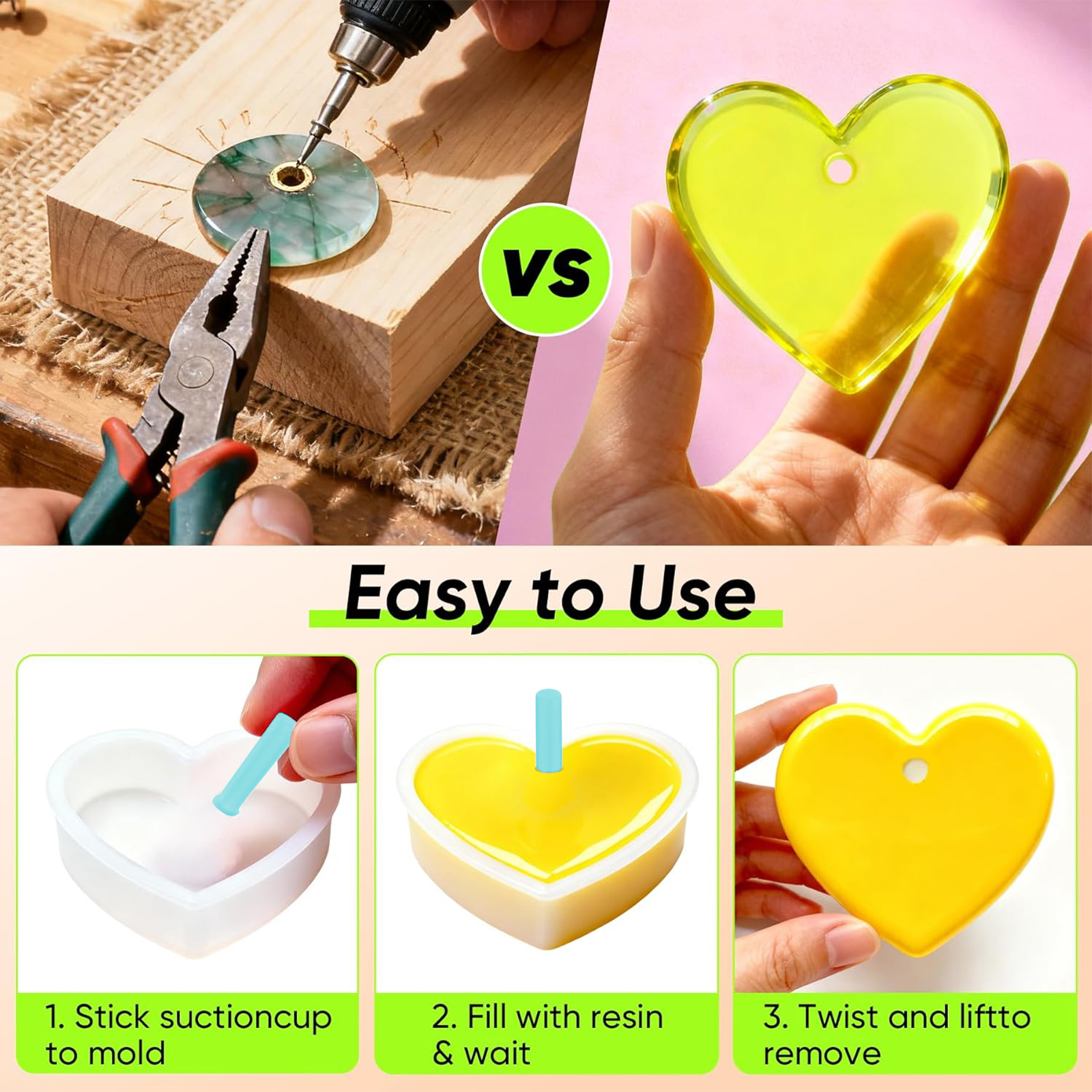 35pcs Resin Hole Maker Set 2-8 - Epoxy Uv Resin Kit のレビューと価格