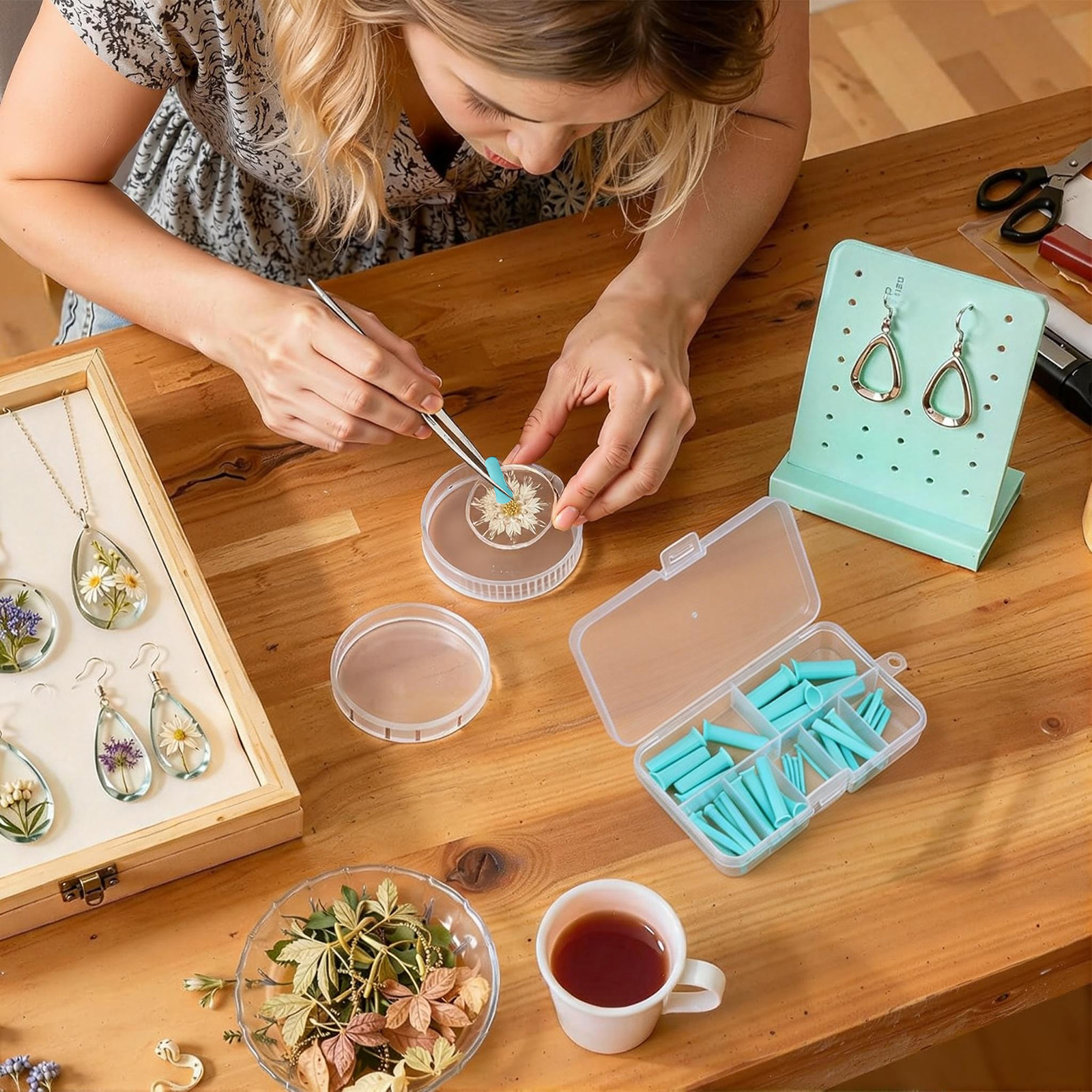 35pcs Resin Hole Maker Set 2-8 - Epoxy Uv Resin Kit のレビューと価格