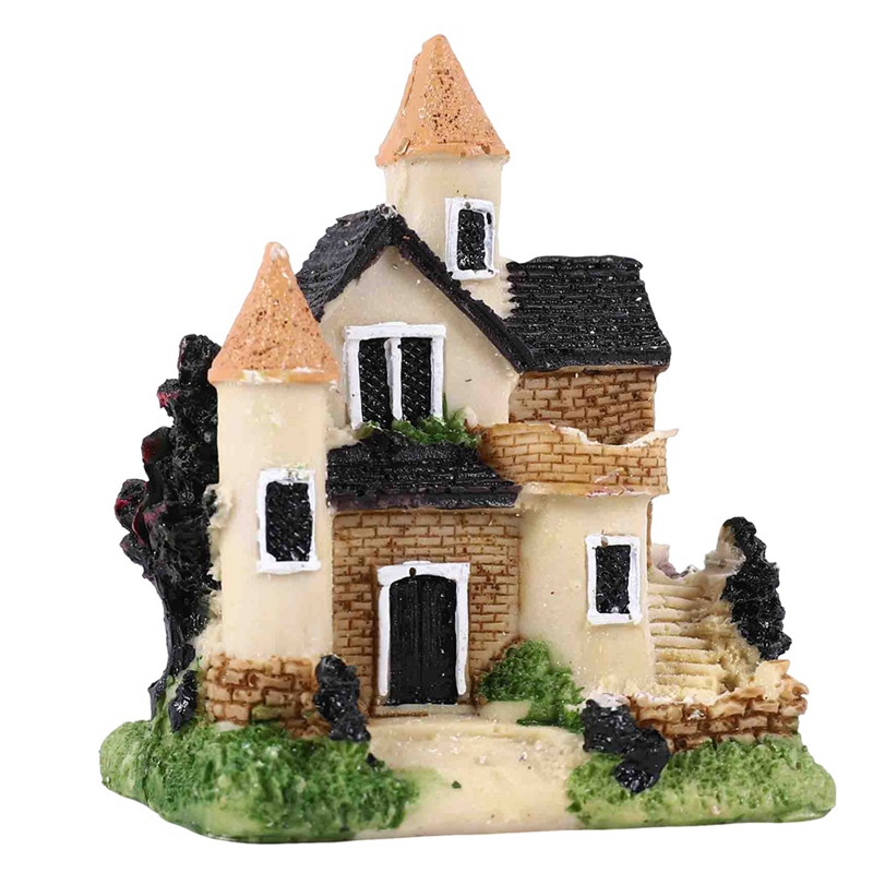 Cute Mini Resin House Miniatur - Crafting Resin のレビューと価格