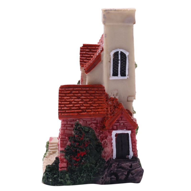Cute Mini Resin House Miniatur - Crafting Resin のレビューと価格