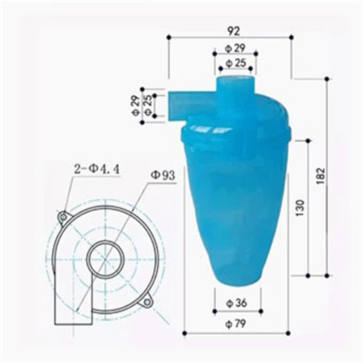 Dust Collector Cyclone Mini Sm - Vacuum Chamber Small のレビューと価格