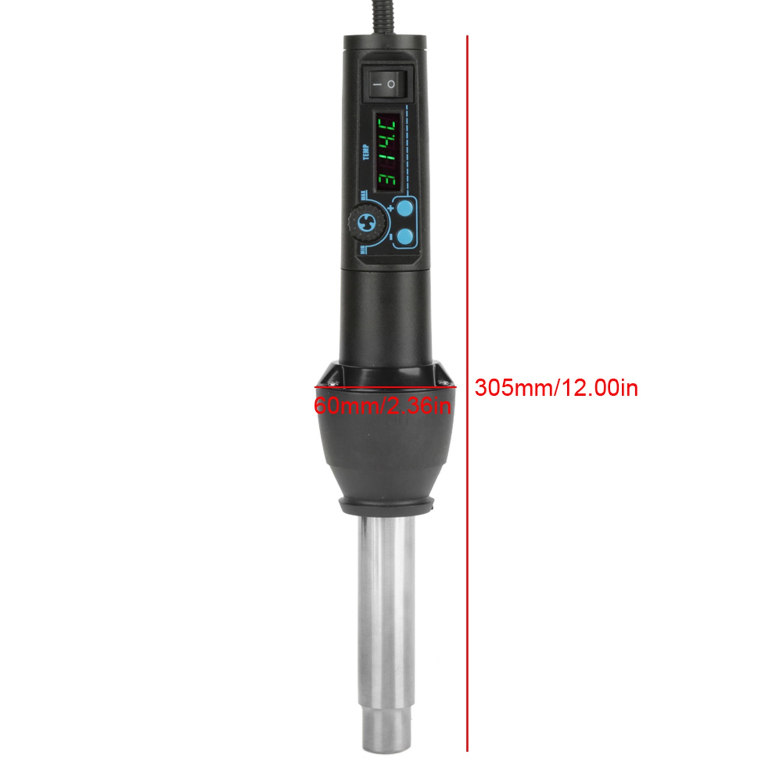 8858‑I / 650W LED Digital Disp - Heat Gun Small のレビューと価格