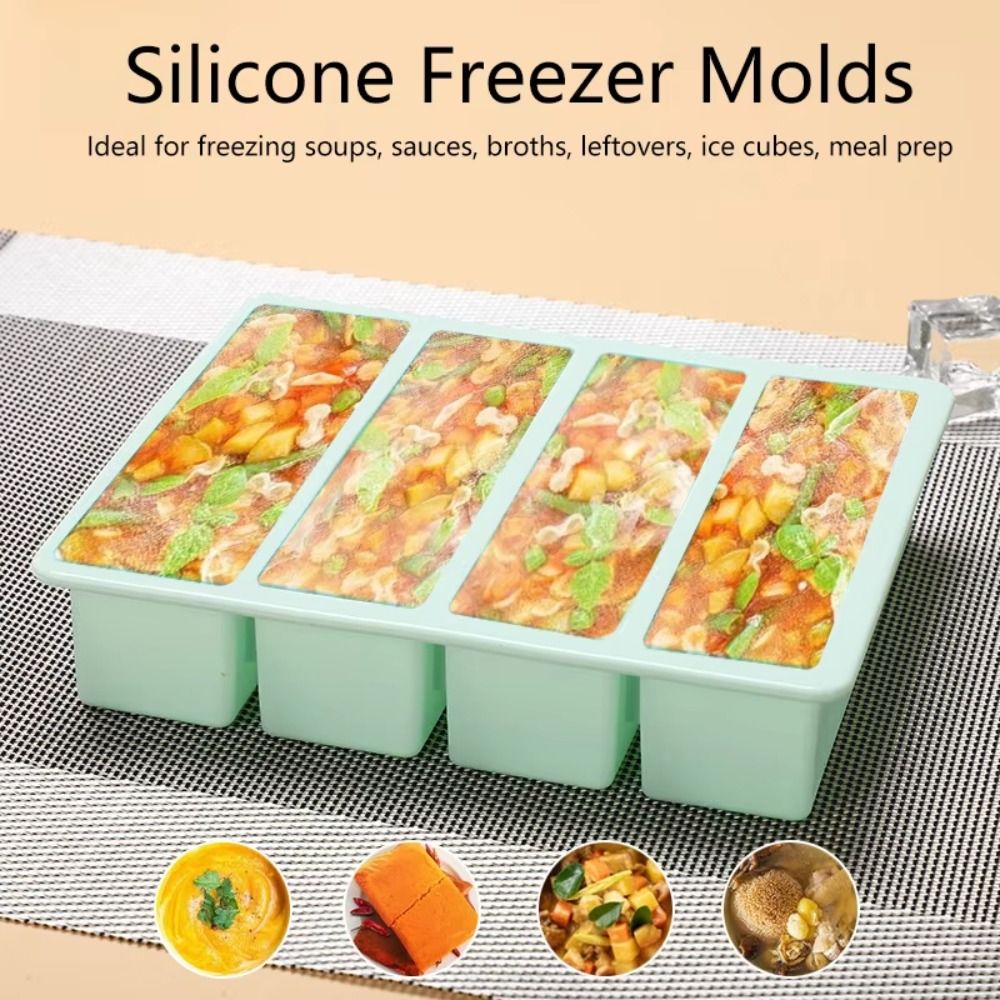 New 4 Grids Giant Storage For  - Serving Tray Mold のレビューと価格