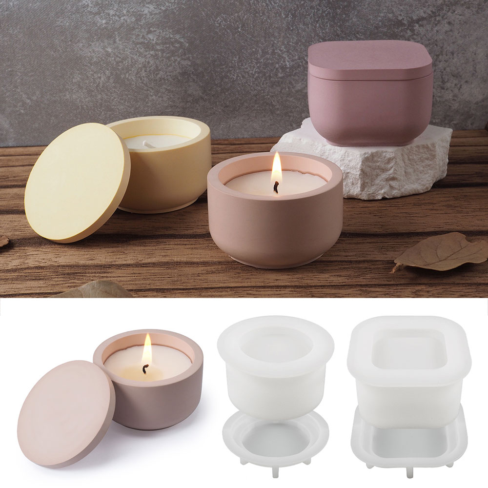 Round Storage Box Silicone Mol - Serving Tray Mold のレビューと価格