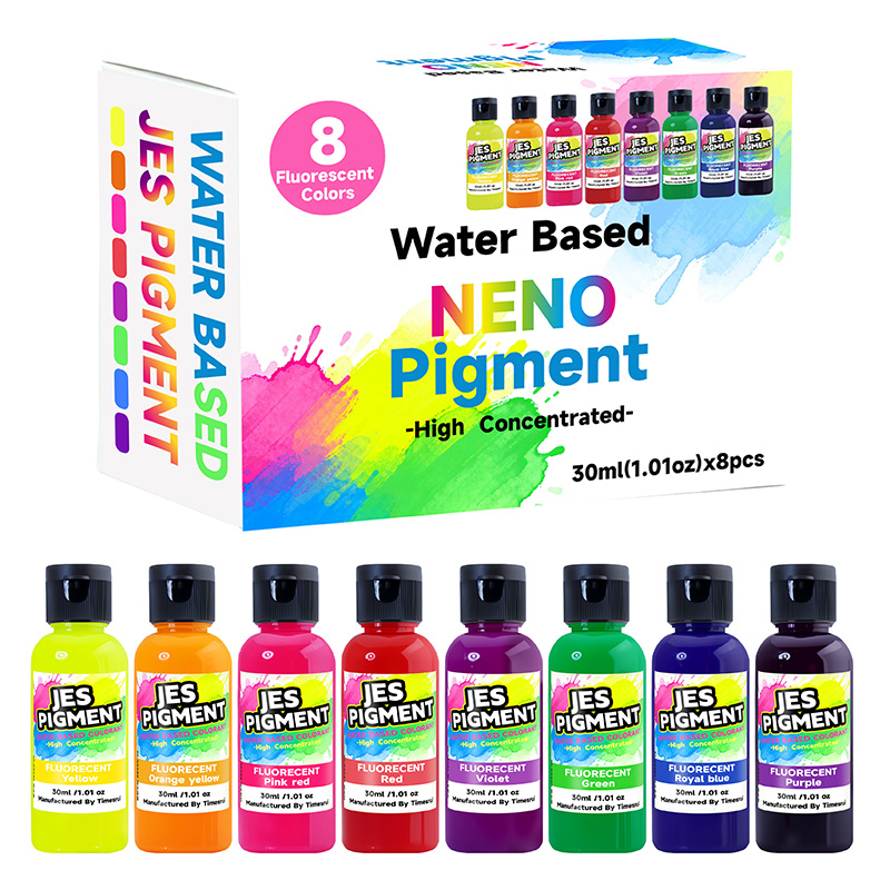 8colors/set fluorescent pigmen - Resin Pigment Set のレビューと価格