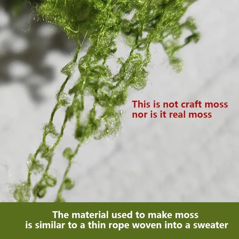 about 20g Artificial Green Pla - Terrarium Moss Art のレビューと価格