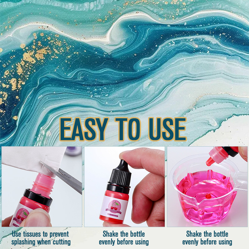 Epoxy Resin Color Pigment 24 V - Epoxy Uv Resin Kit のレビューと価格