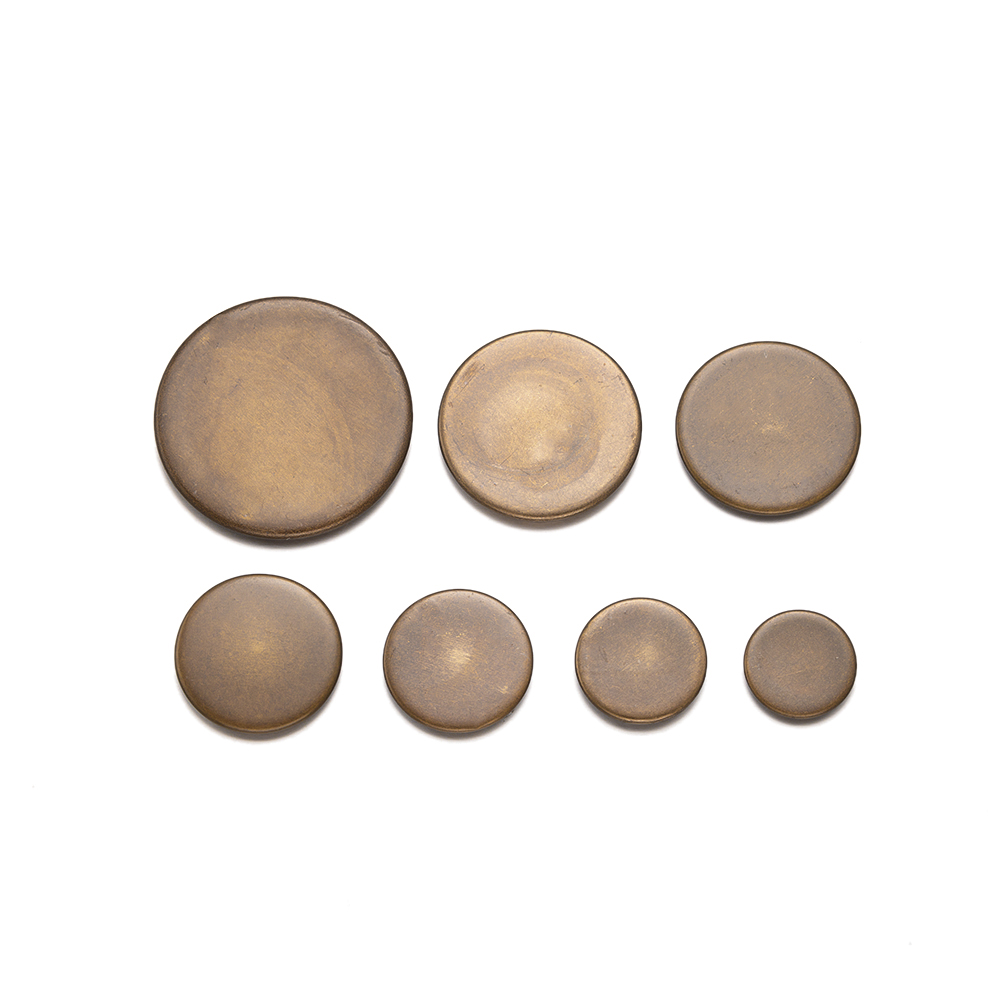 20pcs Antique Bronze Flat Roun - Bezels Set Pendant のレビューと価格