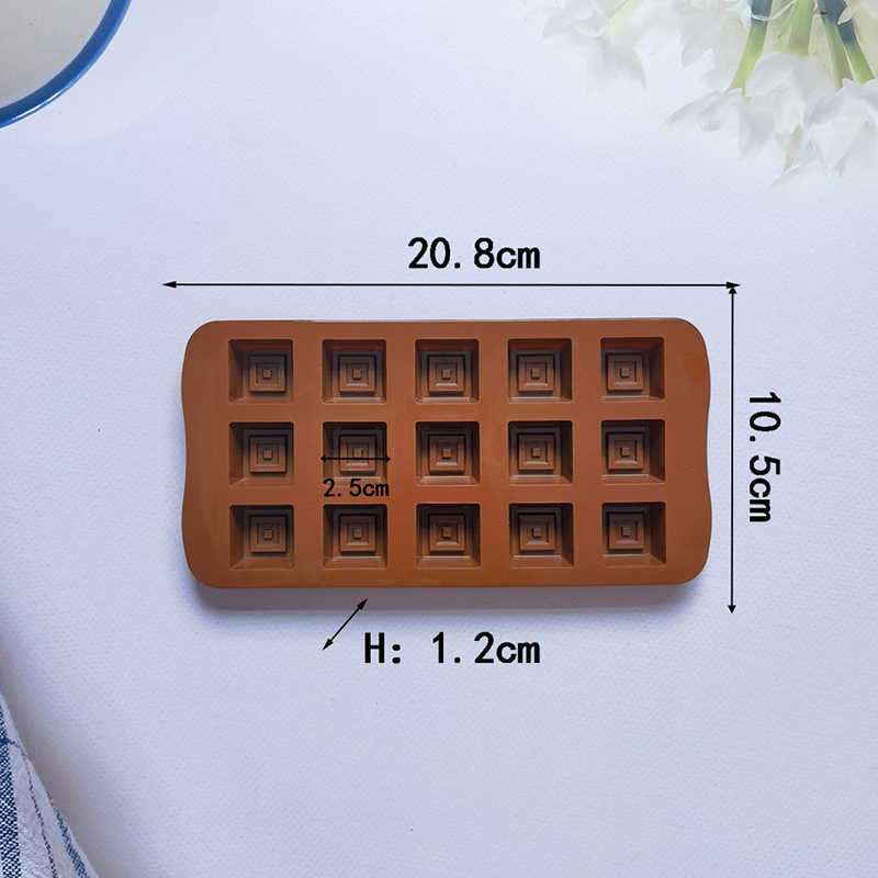 Classical Chocolate Mold Squar - Silicone Mold Tray のレビューと価格