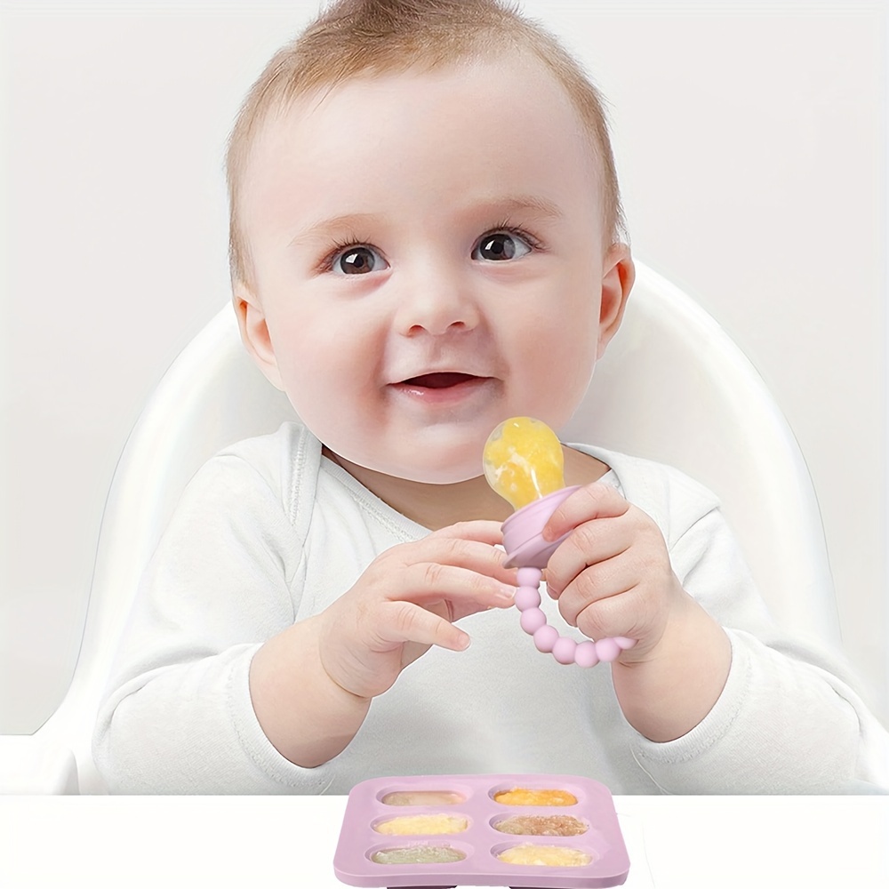 2pcs/set Baby Feeding Set: Fru - Silicone Mold Tray のレビューと価格