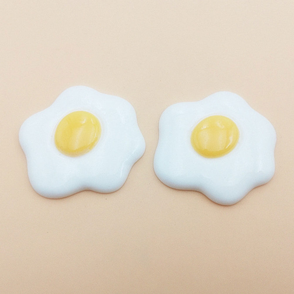 20Pcs Egg Resin DIY Craft Acce - Resin Craft Material のレビューと価格