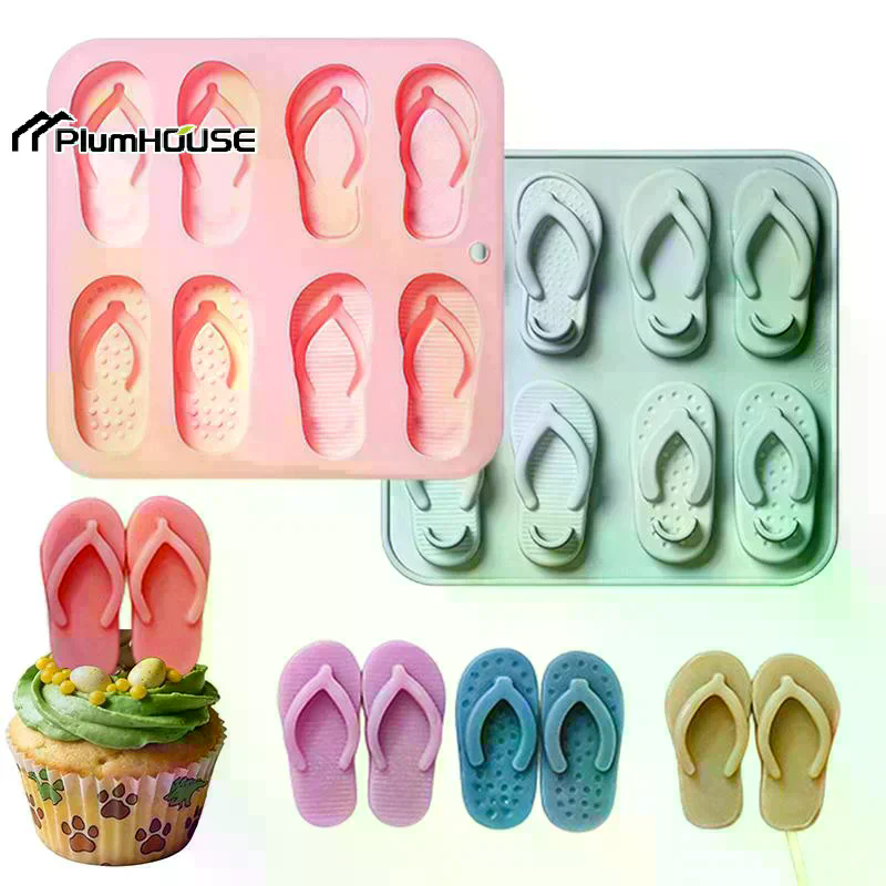 Beach Shoes Silicone Mold Summ - Silicone Mold Tray のレビューと価格