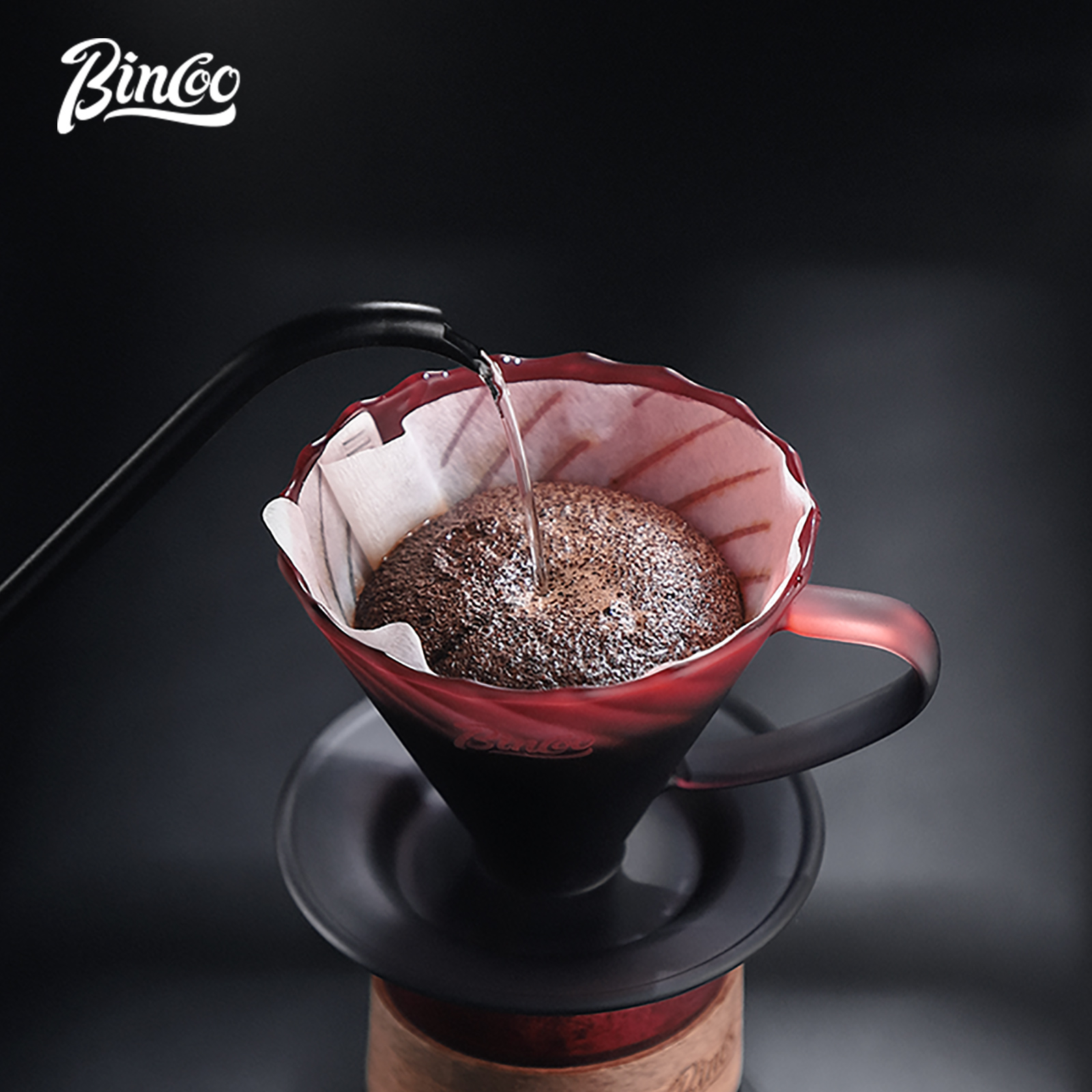 Bincoo Pour Over Coffee Maker  - Mixing Cup Silicone のレビューと価格