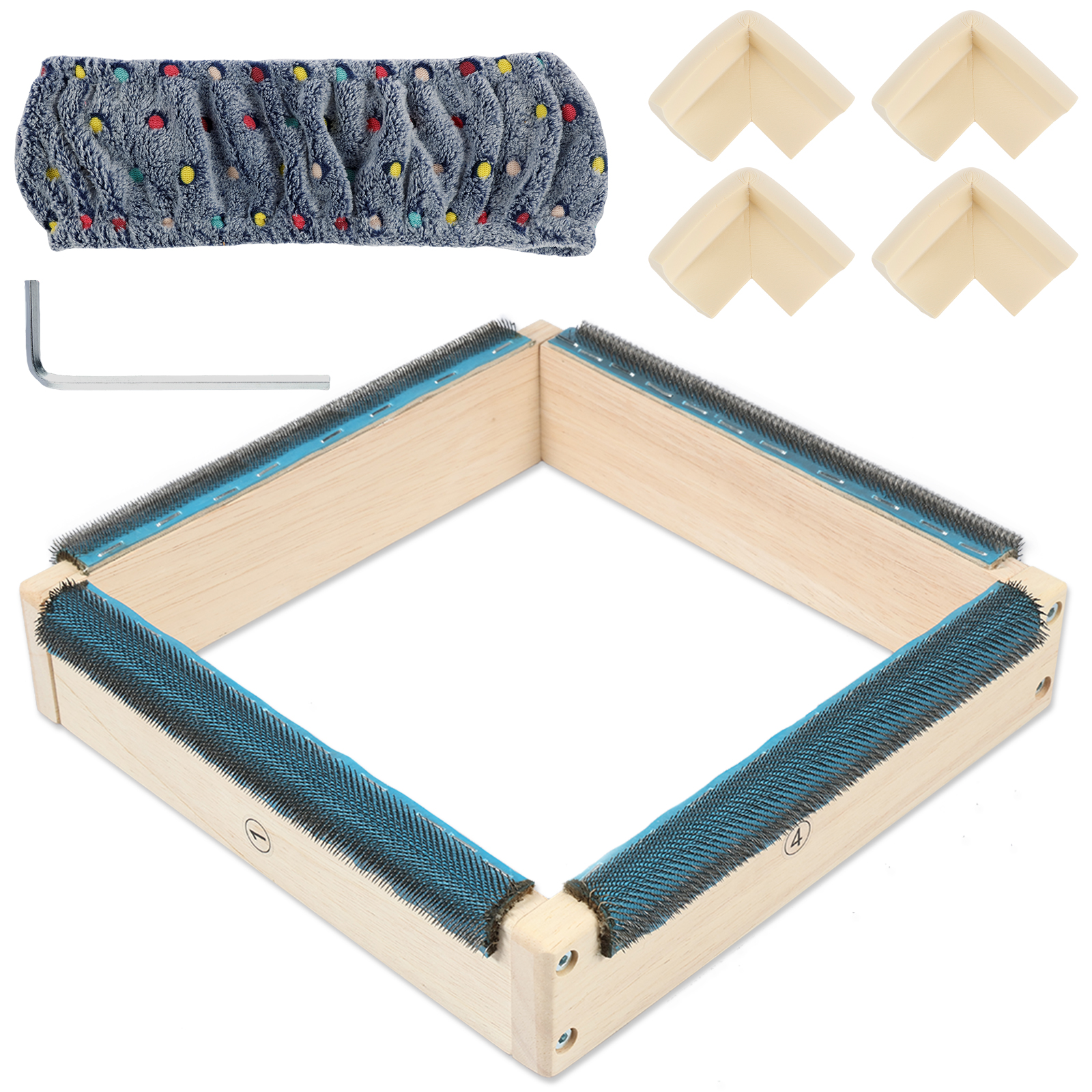 Punch Needle Frame Square Embr - Wood Ring Blank のレビューと価格
