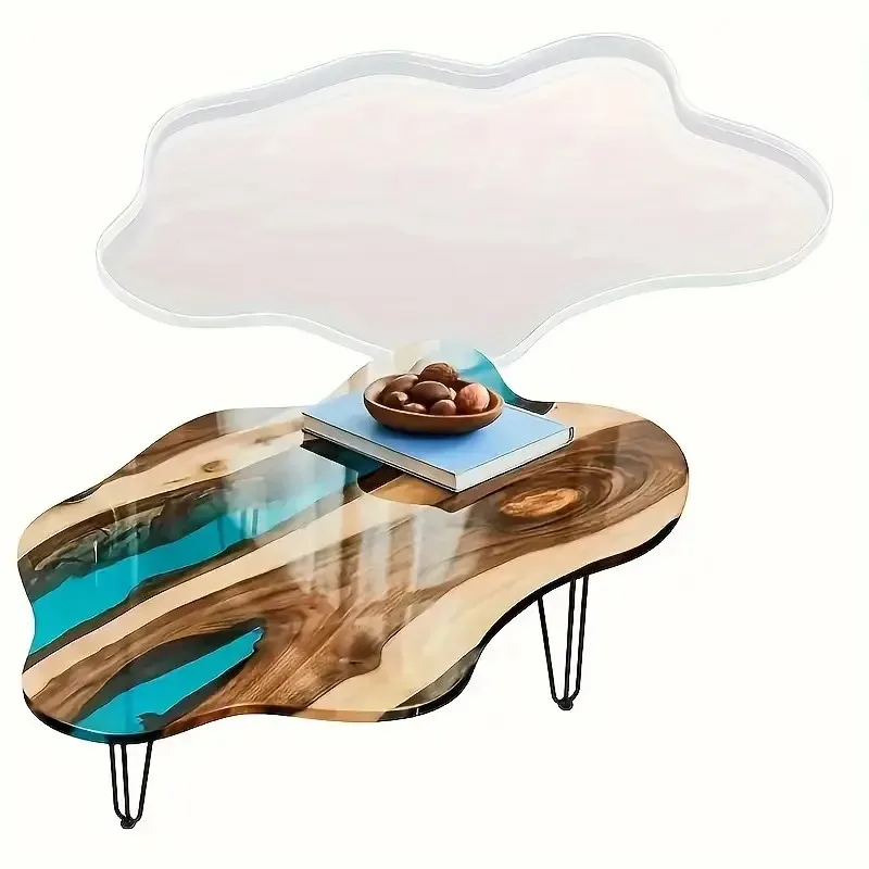 2026-Large 61cm Irregular tray - Resin Ocean Wave Mold のレビューと価格